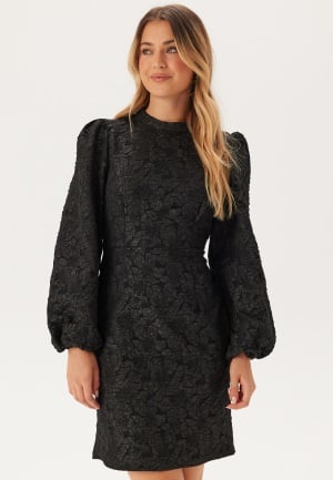 VILA Viwillow L/S SHORT DRESS SHORT Black 40