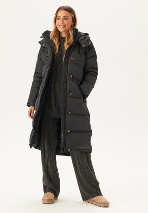 Boomerang Alexandra Long Down Jacket Black M