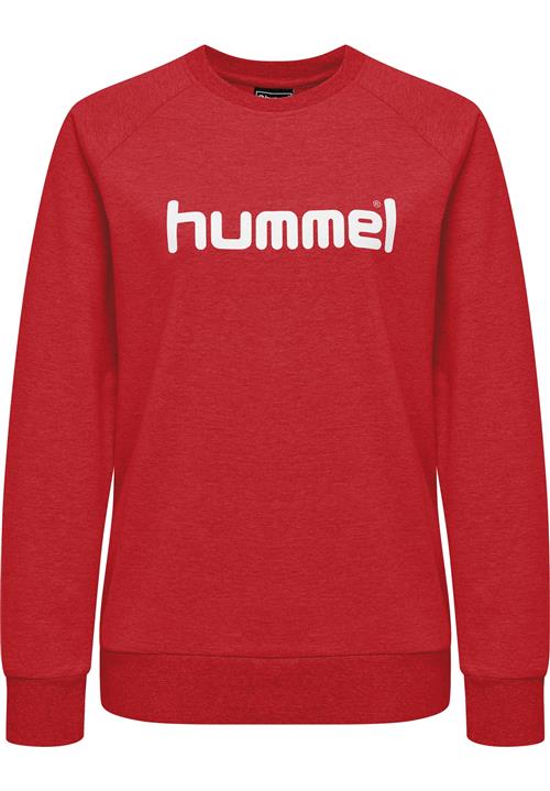 Hummel Sportsweatshirt  rødmeleret / hvid