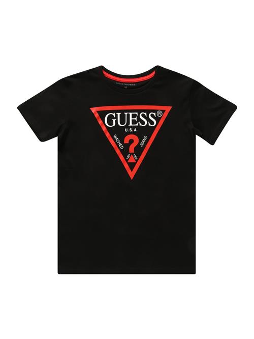 GUESS Shirts  lys rød / sort / hvid