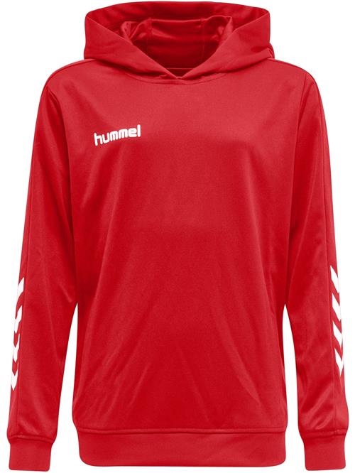 Hummel Sportsweatshirt 'Poly'  brandrød / hvid