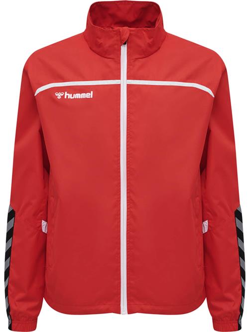 Hummel Sportsjakke 'Authentic'  grå / rød / sort / hvid