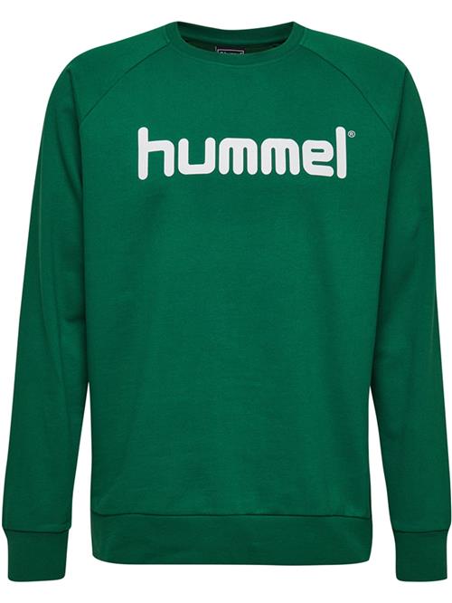 Hummel Sweatshirt  grøn / hvid