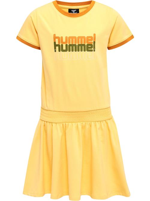 Hummel Kjole  gul / grøn / orange