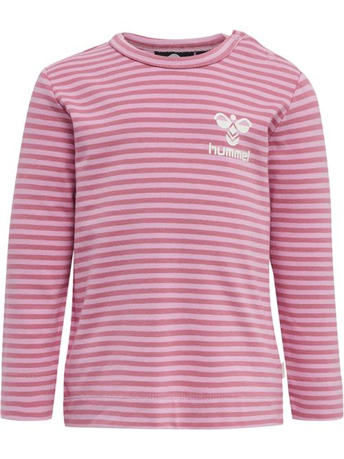 Hummel Funktionsskjorte  pink / lys pink / hvid