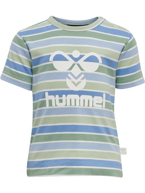 Hummel Funktionsskjorte 'PELLE'  blå / grøn / hvid