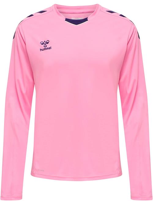 Hummel Funktionsskjorte  mørkelilla / lys pink