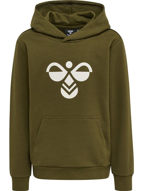 Hummel Sweatshirt 'CUATRO'  oliven / hvid