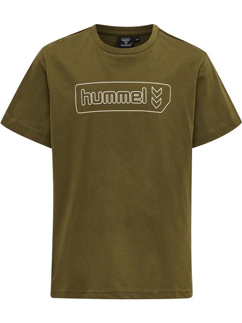 Hummel Shirts 'TOMB'  oliven / hvid