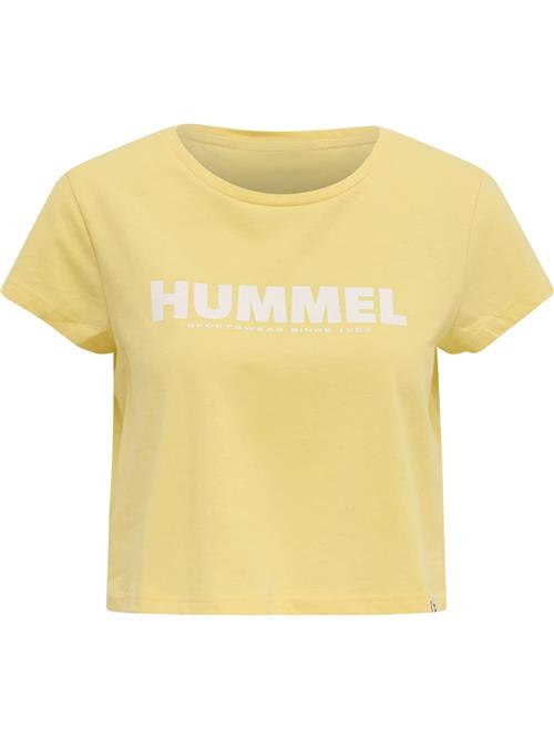 Hummel Funktionsbluse 'LEGACY'  mørkegul / hvid