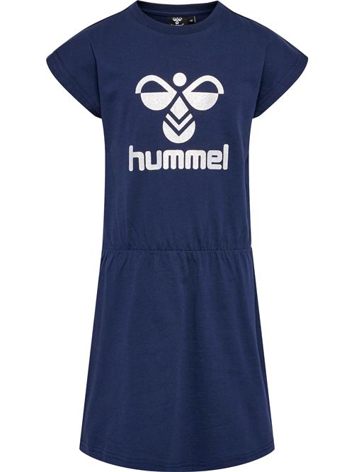 Hummel Kjole 'FLOWY '  mørkeblå / hvid