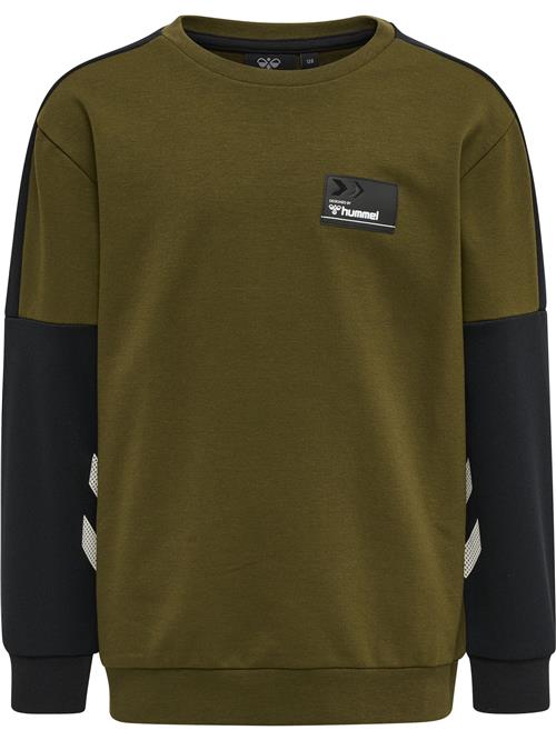 Hummel Sweatshirt 'Edward'  oliven / sort