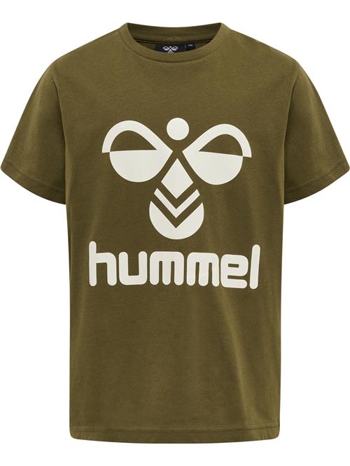 Hummel Shirts 'Tres'  oliven / hvid