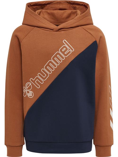 Hummel Sweatshirt 'Axel'  navy / lysebrun / hvid