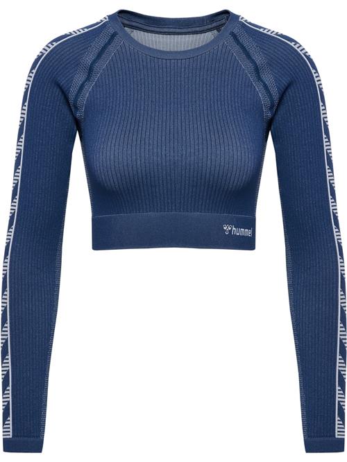 Hummel Funktionsbluse  navy / hvid