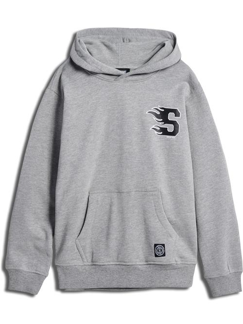 SOMETIME SOON Sweatshirt  grå / sort / hvid