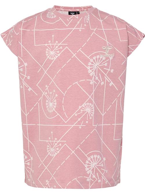 Hummel Bluser & t-shirts  rosé / hvid