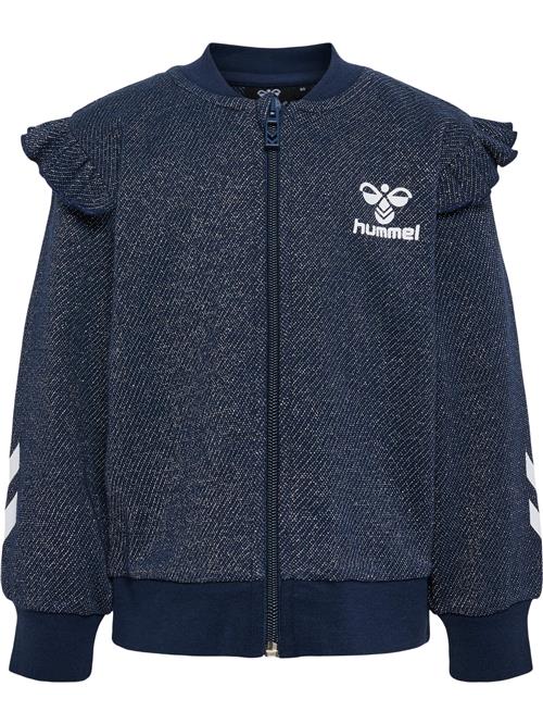 Se Hummel Sportssweatjakke  marin / hvid ved About You