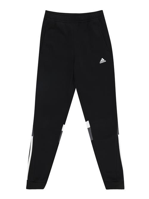 ADIDAS SPORTSWEAR Sportsbukser 'Tiberio'  mørkegrå / sort / hvid