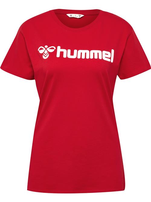 Se Hummel Shirts 'Go 2.0'  cranberry / hvid ved About You