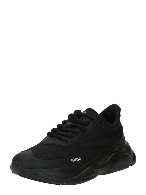 HUGO Sneaker low 'Leon'  sort / hvid