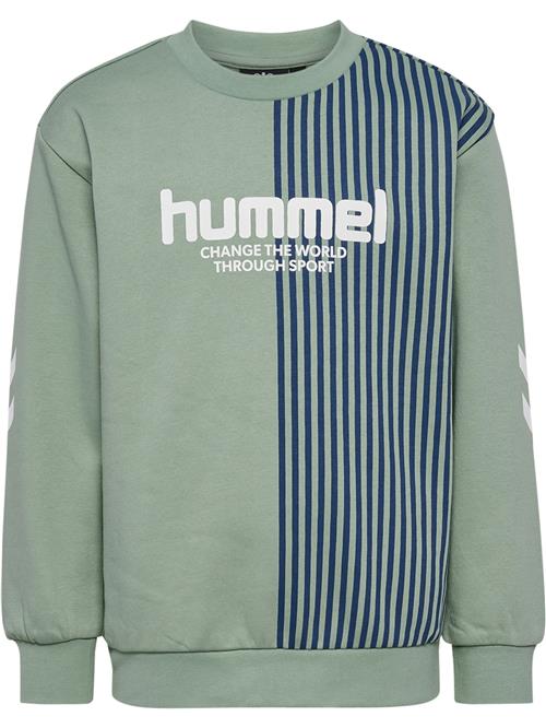 Hummel Sweatshirt  navy / grøn / hvid