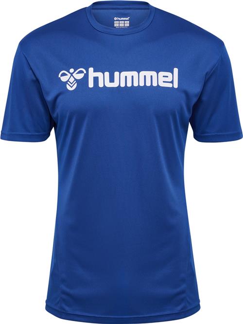 Hummel Funktionsskjorte  koboltblåt / hvid