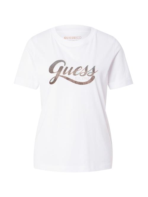 GUESS Shirts  pastelblå / pastelgul / mudderfarvet / hvid