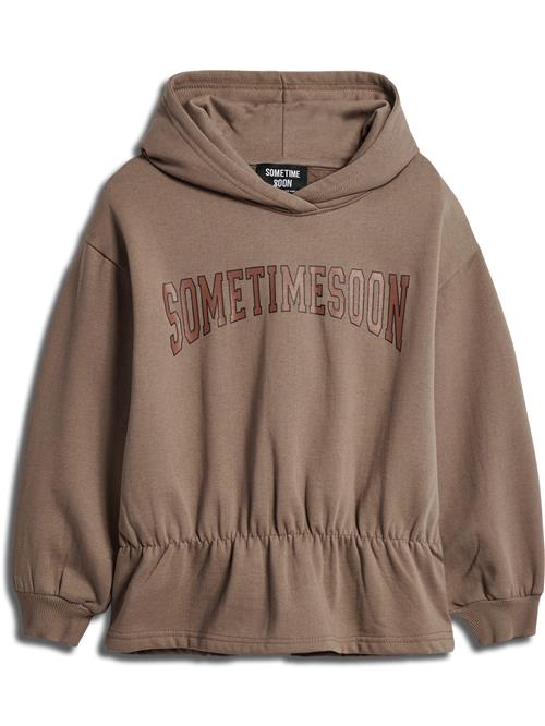 Se SOMETIME SOON Sweatshirt  mudderfarvet ved About You