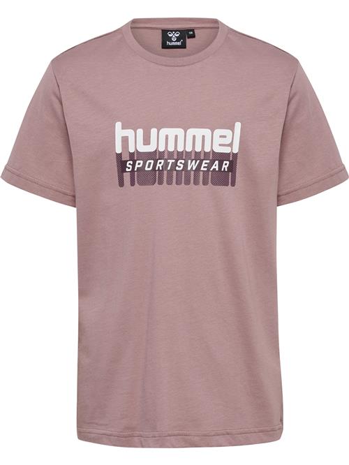 Hummel Funktionsskjorte  lysviolet / hvid