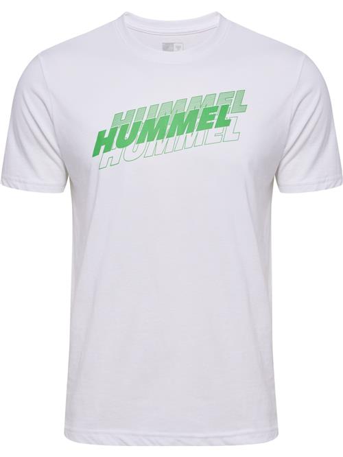 Hummel Bluser & t-shirts 'GRAPHIC TRIPLE'  grøn / hvid