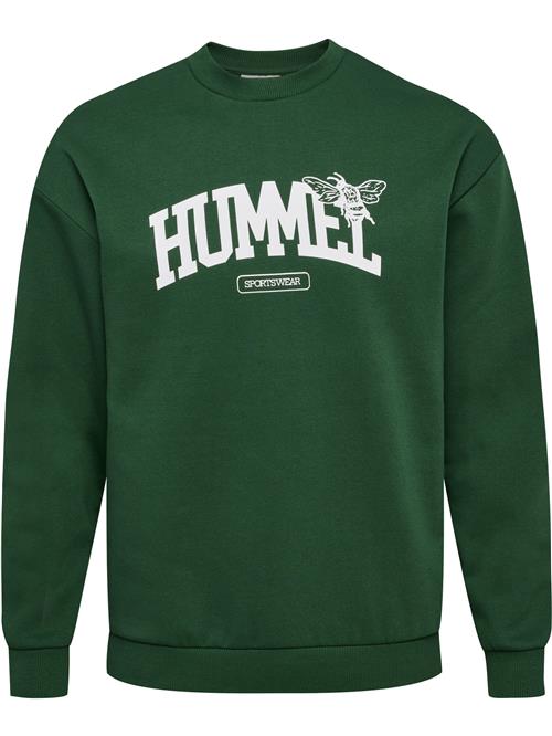 Hummel Sweatshirt  grøn / hvid