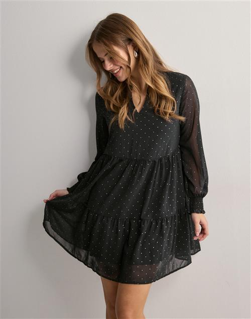 JDY - Sort - Jdyglam L/S Dress Wvn