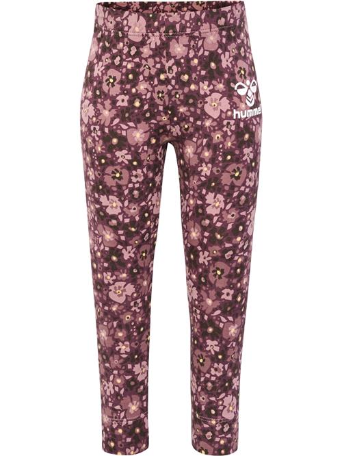 Hummel Leggings  pink / rød / hvid