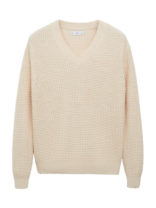 MANGO MAN Pullover 'SUGAR'  lysebeige