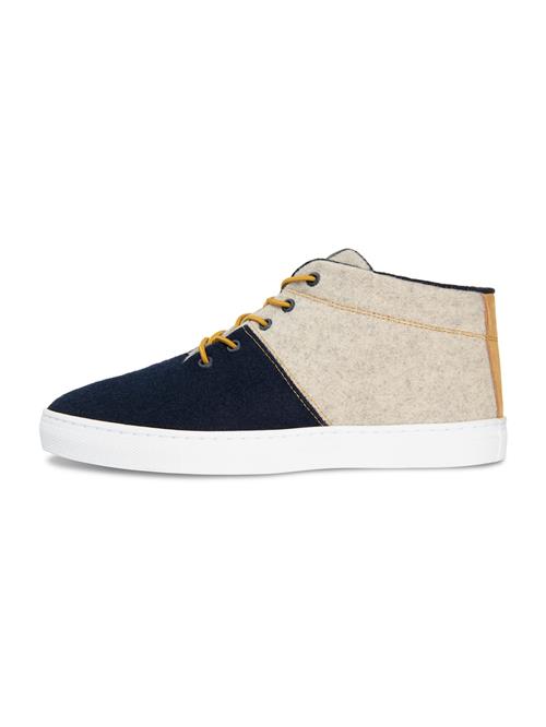 Baabuk Sneaker high 'Sky Wooler'  beige / blå / guld