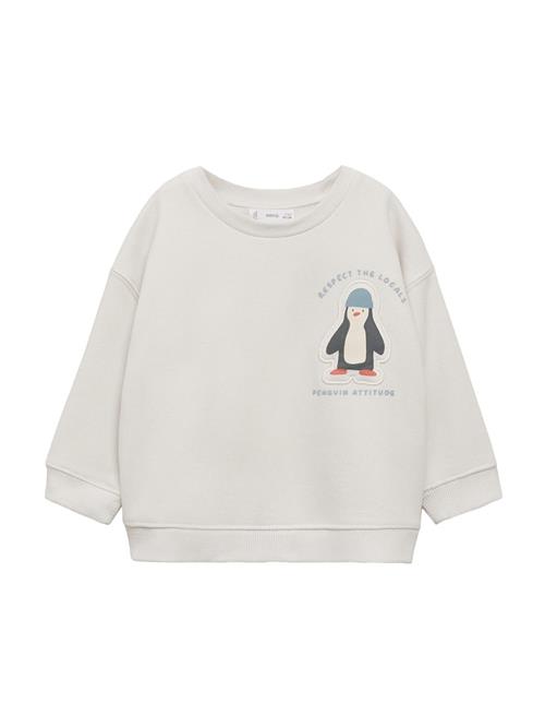 MANGO KIDS Sweatshirt 'FROZEN'  ecru / blå / sort / uldhvid