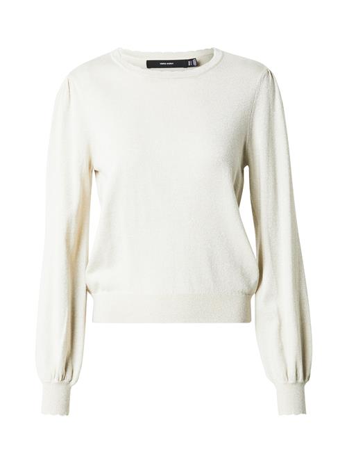 VERO MODA Pullover 'VMHAPPYSHINE'  creme