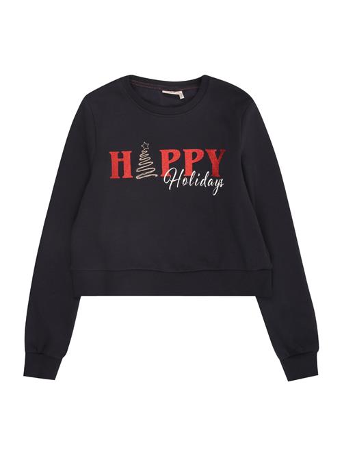 Se KIDS ONLY Sweatshirt 'KOGNORA'  natblå / guld / rød / hvid ved About You