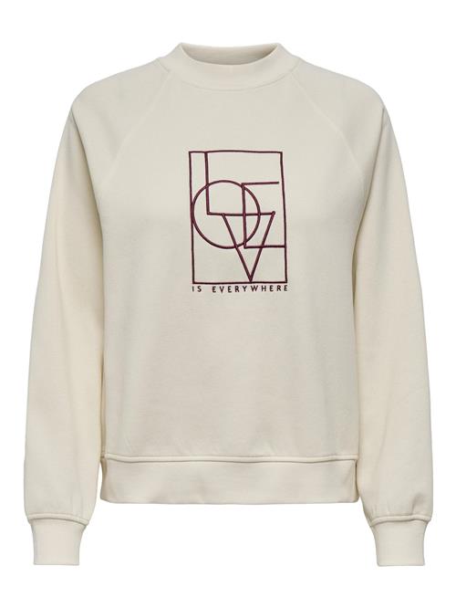 JDY Sweatshirt  creme / bordeaux