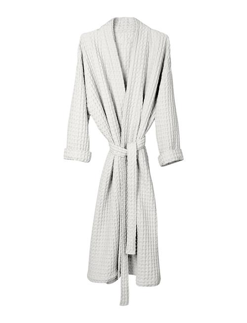 The Organic Company Big Waffle Bathrobe The Organic Company White