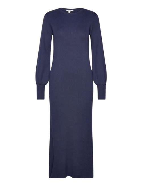 Vero Moda Vmvalor Ls 7/8 Knit Dress Vma Vero Moda Navy