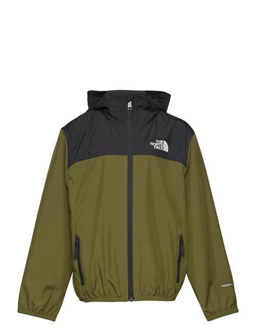 The North Face B Never Stop Hooded Windwall Jacket The North Face Khaki