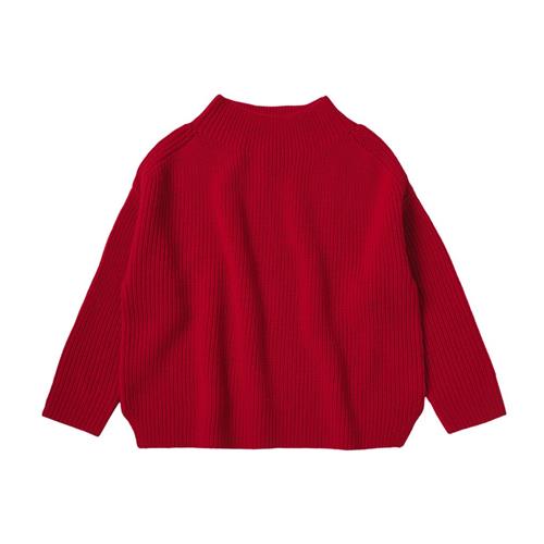 FUB Højhalset Sweater  Red | Rød | 100 cm