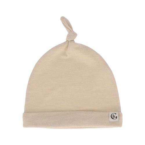 Gullkorn Design Vakke Wool-Blend Baby Beanie Beige | Beige | 62/68 cm