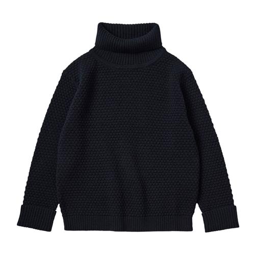 FUB Rullekravesweater Dark Navy | Marine blå | 100 cm