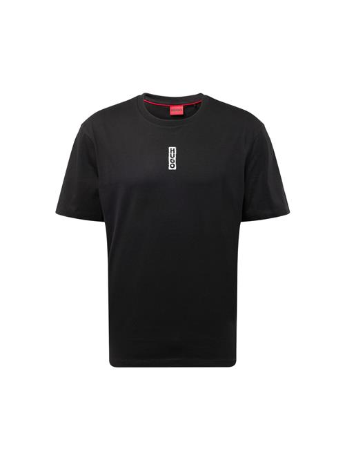 HUGO Bluser & t-shirts 'Danden'  sort / offwhite