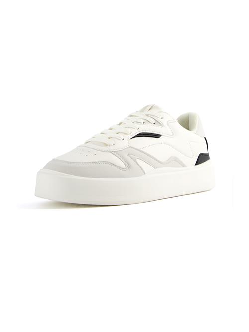 Bershka Sneaker low  sort / hvid