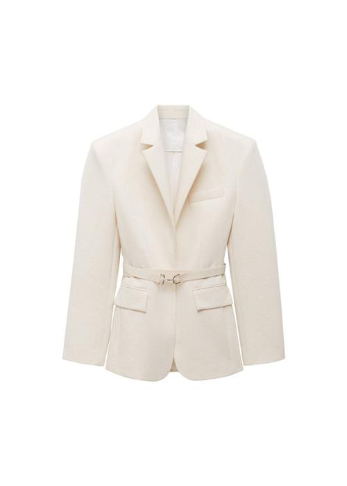 MANGO Blazer 'Blanqui'  nude