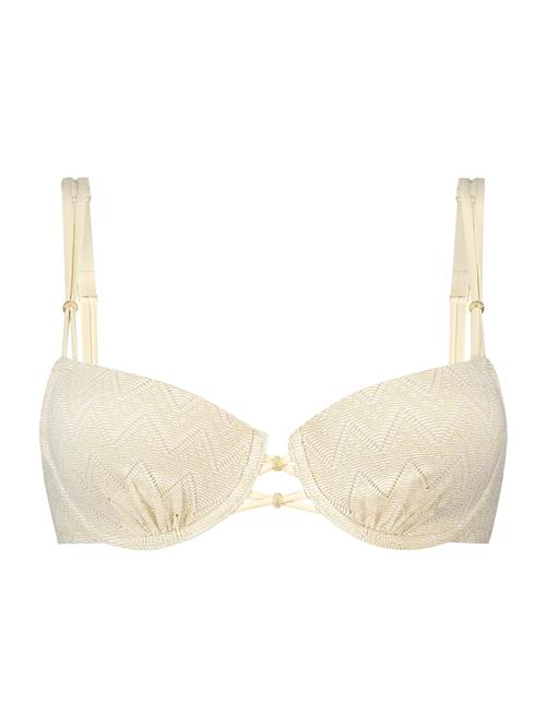 Hunkemöller Bikinioverdel  guld / uldhvid